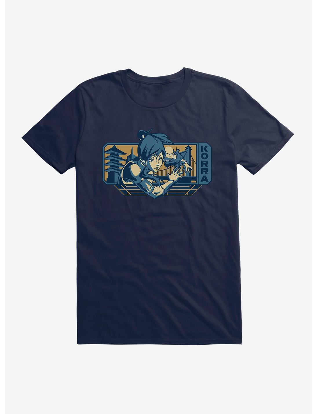 Legend Of Korra Bridge T-Shirt, MIDNIGHT NAVY, hi-res