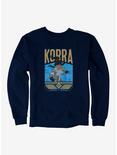 Legend Of Korra Cut To The Chase Sweatshirt, NAVY, hi-res