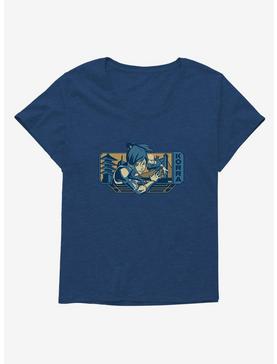 Legend Of Korra Bridge Womens T-Shirt Plus Size, NAVY  ATHLETIC HEATHER, hi-res