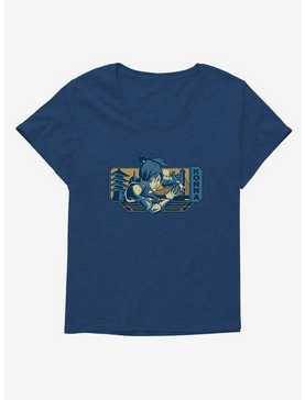 Legend Of Korra Bridge Womens T-Shirt Plus Size, NAVY  ATHLETIC HEATHER, hi-res