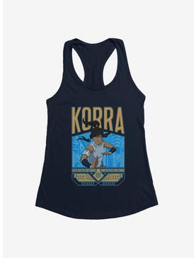 Legend Of Korra Cut To The Chase Womens Tank Top, MIDNIGHT NAVY, hi-res