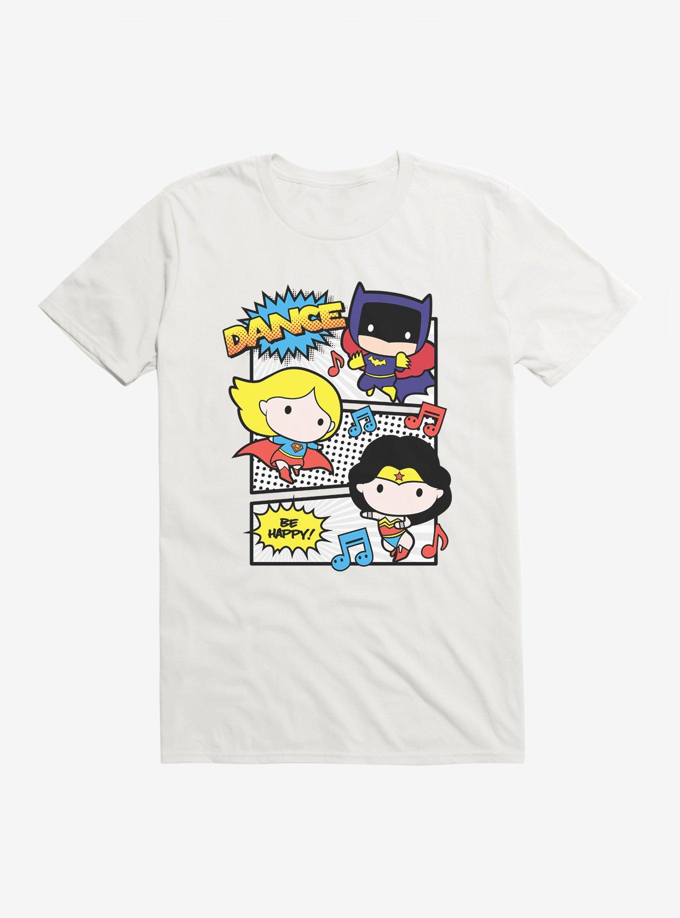 DC Comics Chibi Happy Dance Party T-Shirt, , hi-res