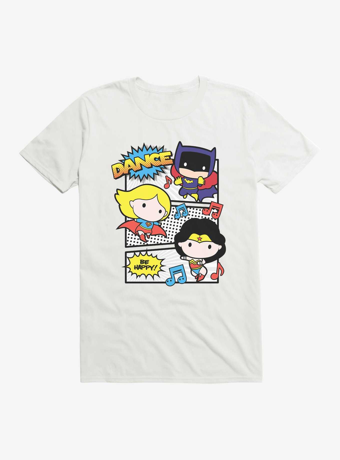 DC Comics Chibi Happy Dance Party T-Shirt, , hi-res