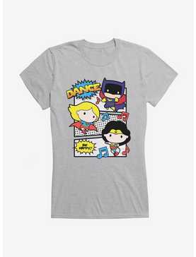 DC Comics Chibi Happy Dance Party Girls T-Shirt, , hi-res