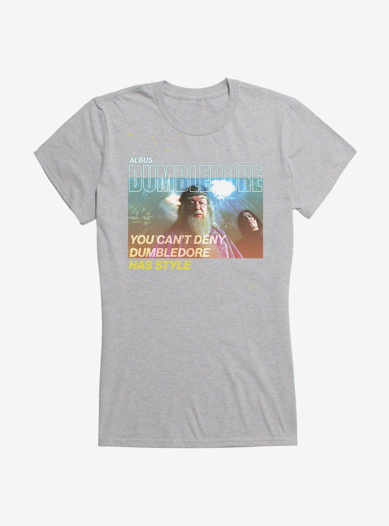 Harry Potter Albus Dumbledore Girl's T-Shirt, HEATHER GREY, hi-res
