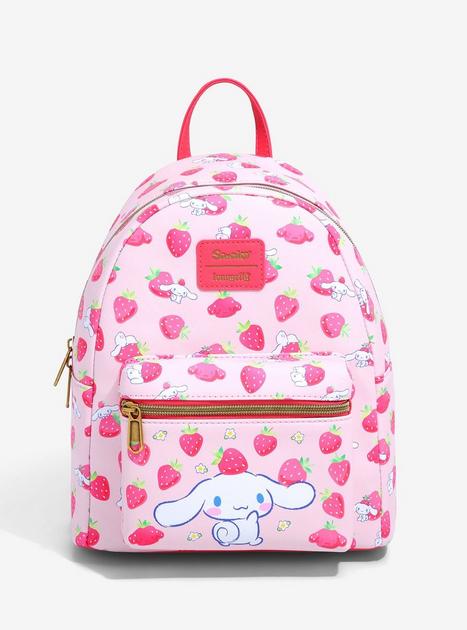 Loungefly Cinnamoroll Strawberries Mini Backpack | Hot Topic display picture 1