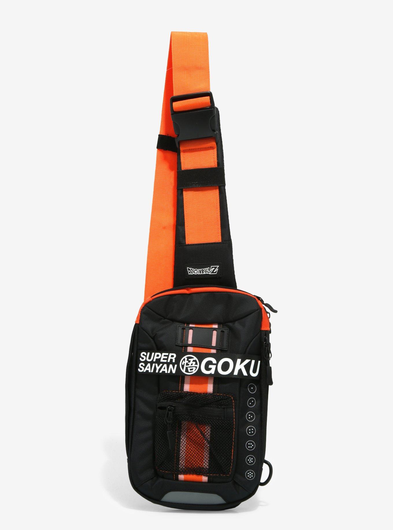 Dragon Ball Z Logo Mini Sling Backpack Orange