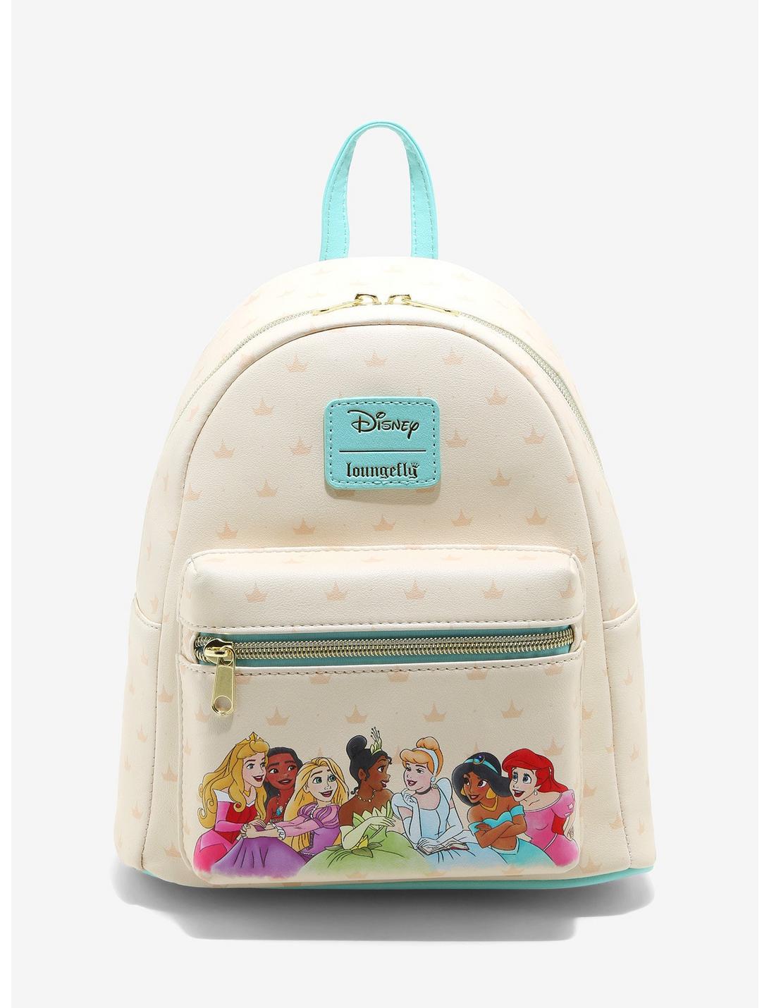 Loungefly Disney Princess Sidekicks Group Mini Backpack, , hi-res