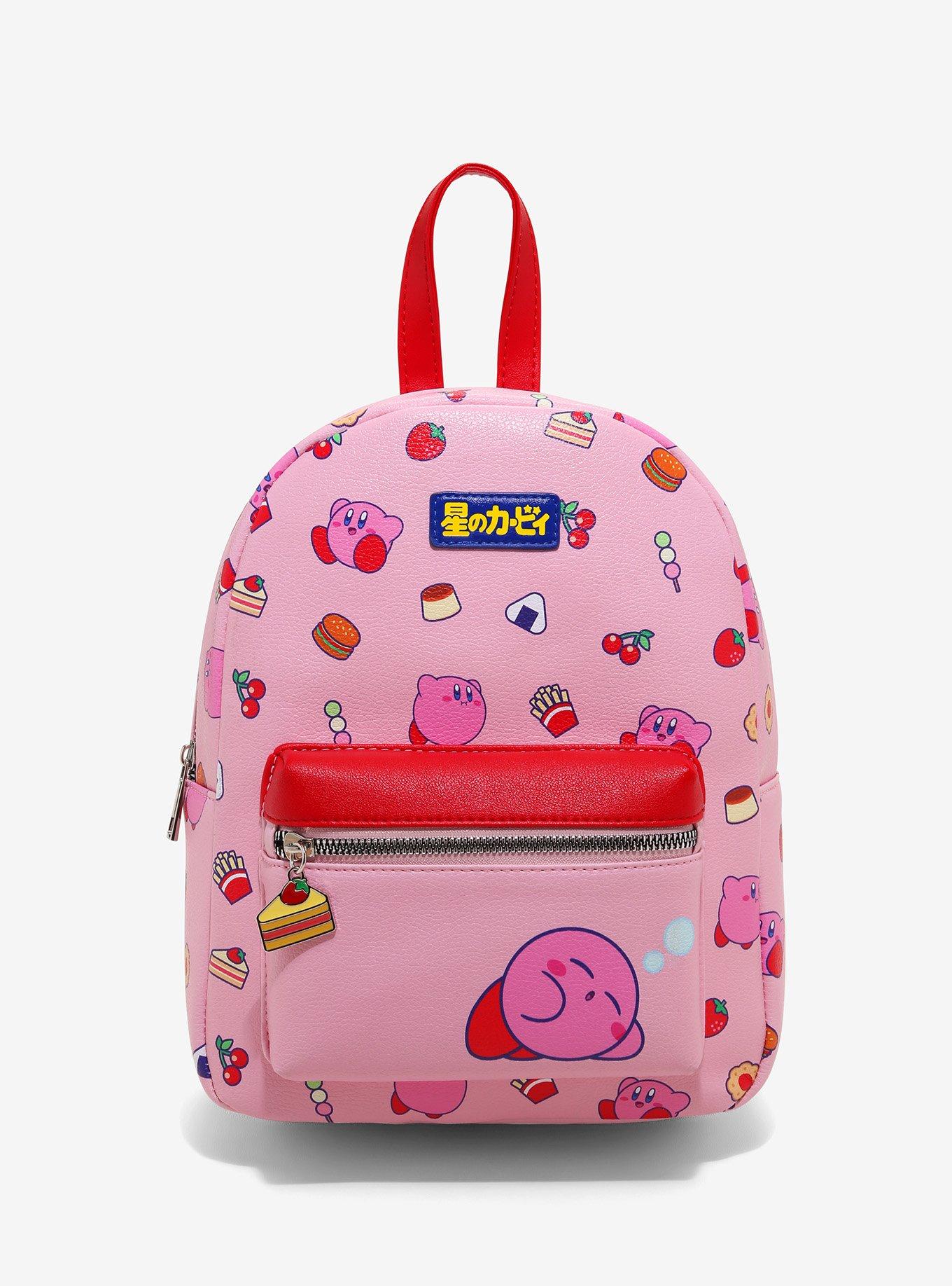 Kirby Food Pink Mini Backpack