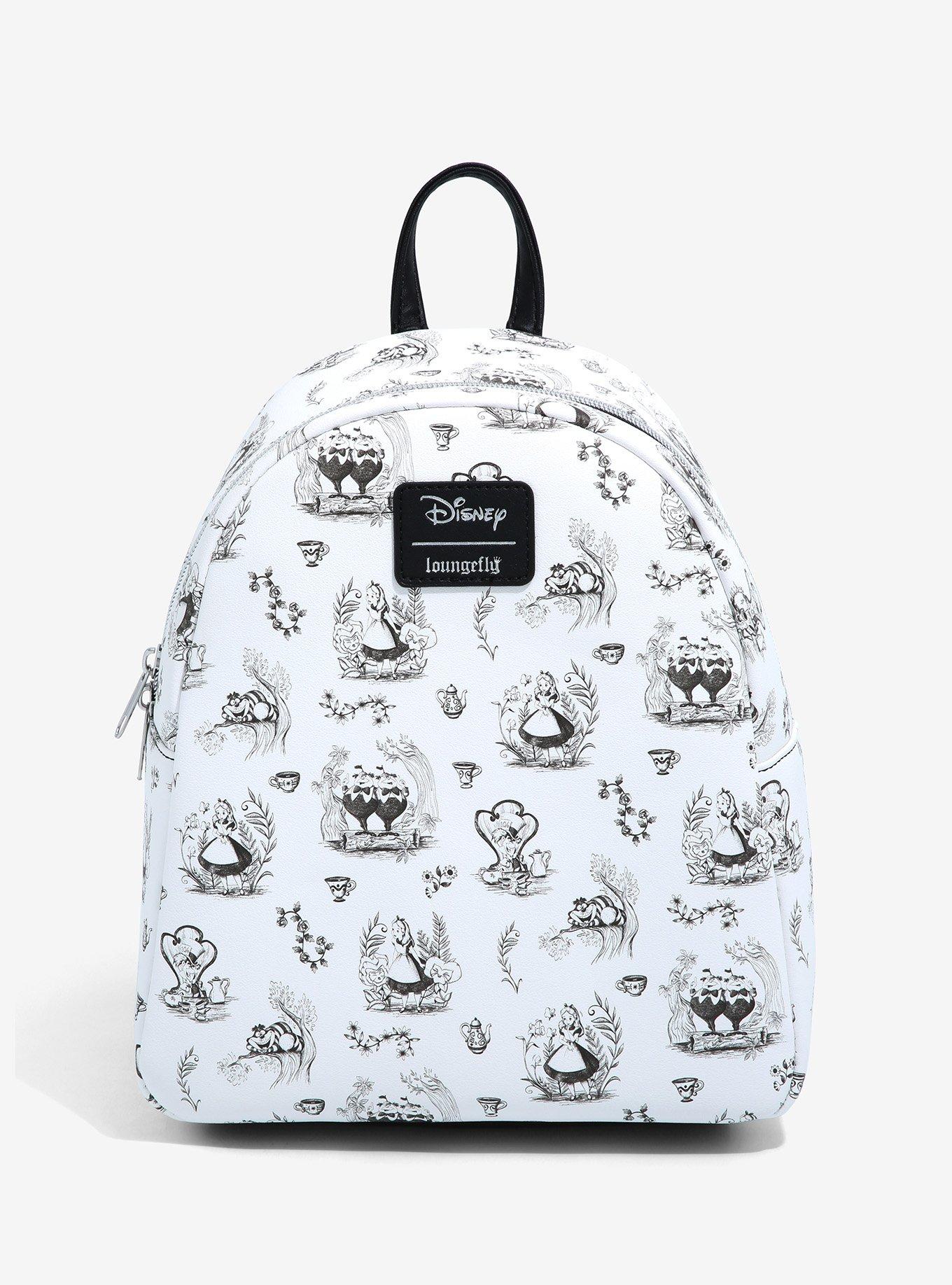 Loungefly Disney Alice In Wonderland Sketch Mini Backpack, , hi-res