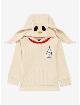 Disney The Nightmare Before Christmas Zero Corduroy Eared Toddler Hoodie - BoxLunch Exclusive, , hi-res