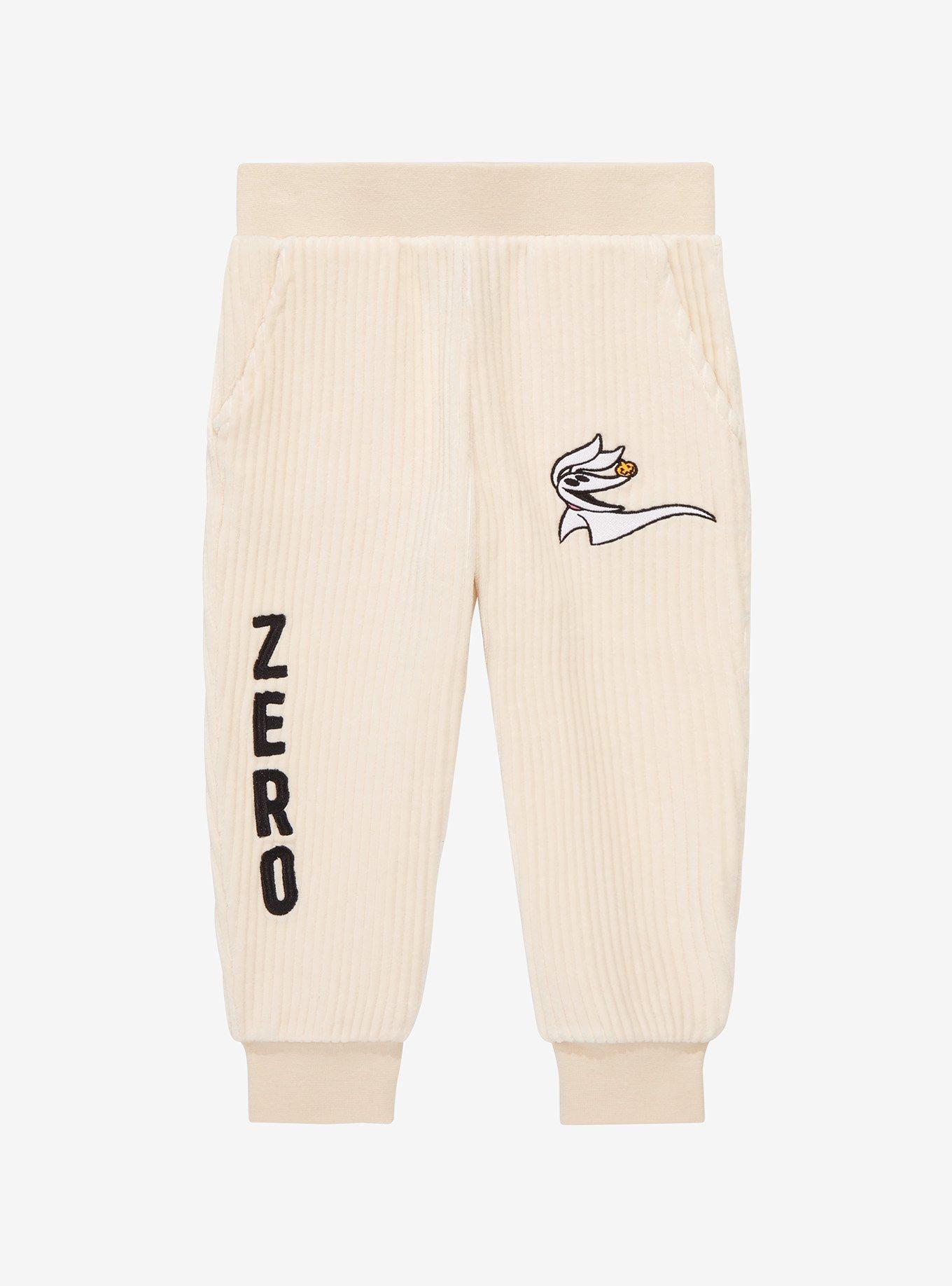 Disney The Nightmare Before Christmas Zero Corduroy Eared Toddler Joggers - BoxLunch Exclusive, , hi-res