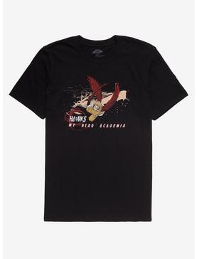 My Hero Academia Hawks Flying T-Shirt, BLACK, hi-res