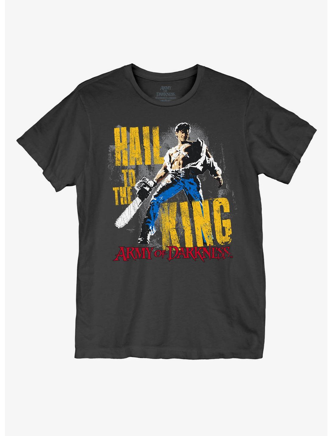 Army Of Darkness Hail To The King T-Shirt, BLACK, hi-res