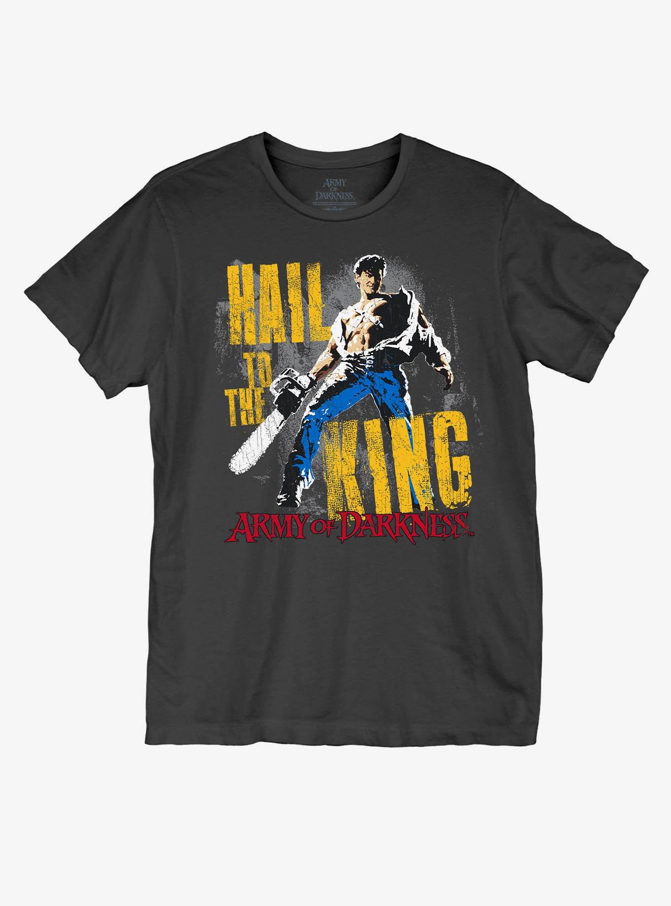 Army Of Darkness Hail To The King T-Shirt, BLACK, hi-res