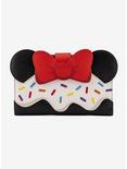 Loungefly Disney Minnie Mouse Sprinkle Cupcake Flap Wallet, , hi-res