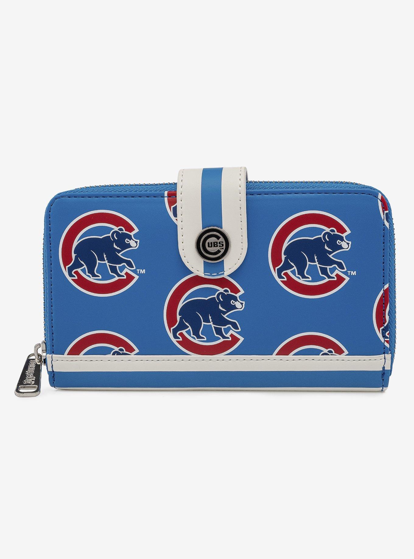 Loungefly Chicago Cubs Zipper Wallet, , hi-res