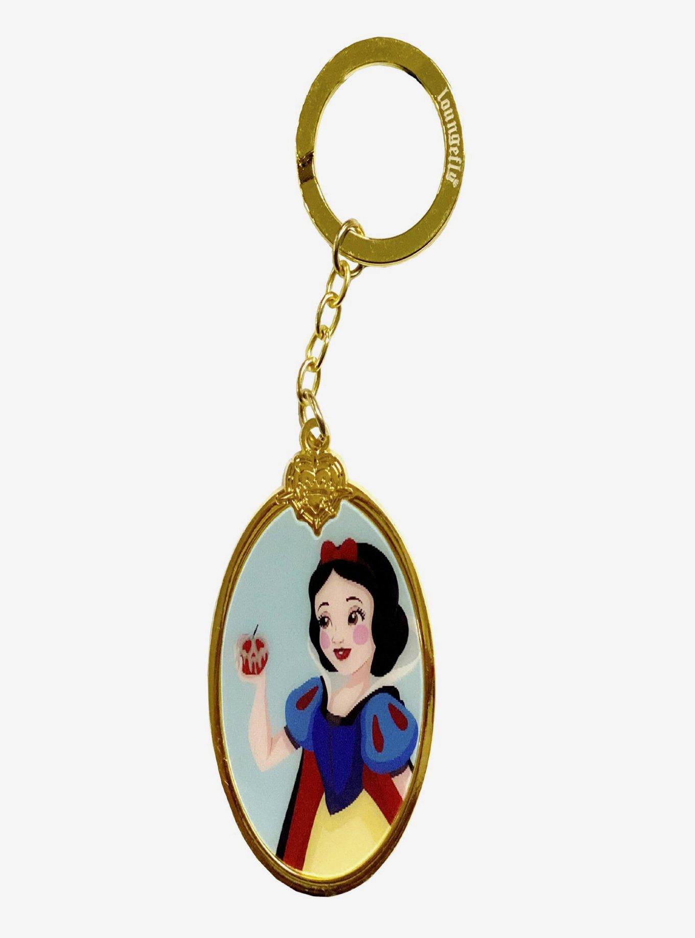 Loungefly Disney Snow White And The Seven Dwarfs Lenticular Key Chain, , hi-res