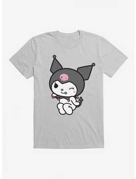 Kuromi Flirty Wink T-Shirt, , hi-res