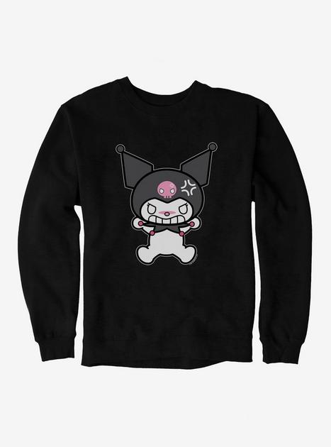 Kuromi Angry Grin Sweatshirt | Hot Topic