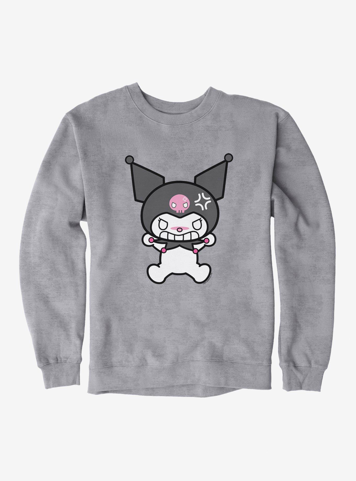 Kuromi Angry Grin Sweatshirt | Hot Topic