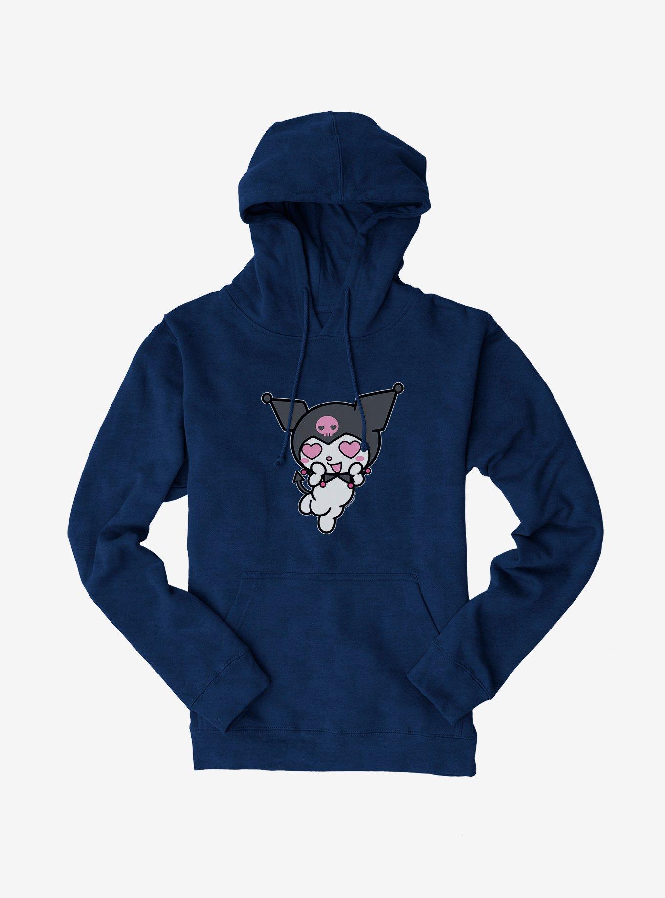 Kuromi Heart Eyes Hoodie | Hot Topic