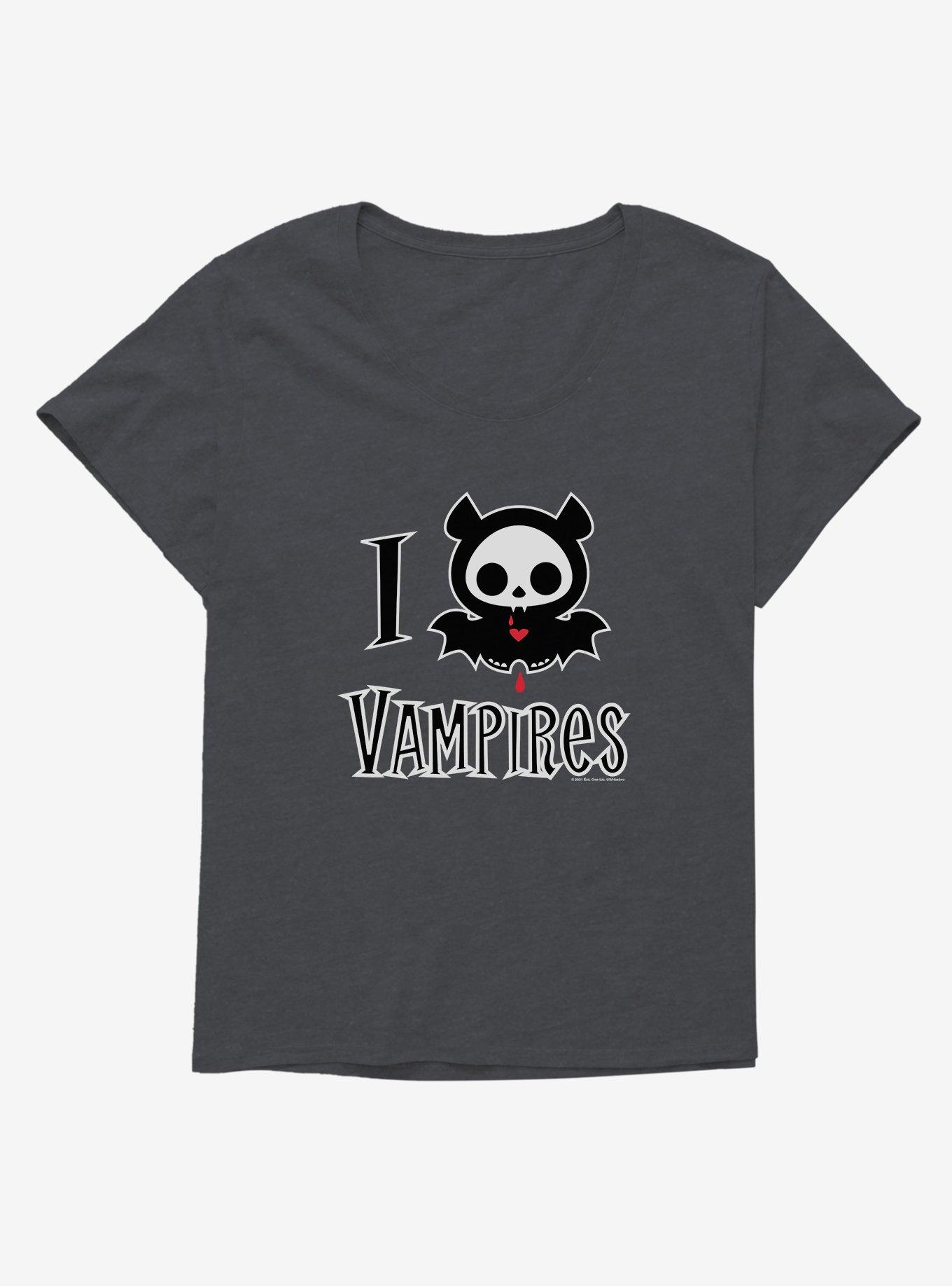 Skelanimals Diego I Heart Vampires Girls T-Shirt Plus