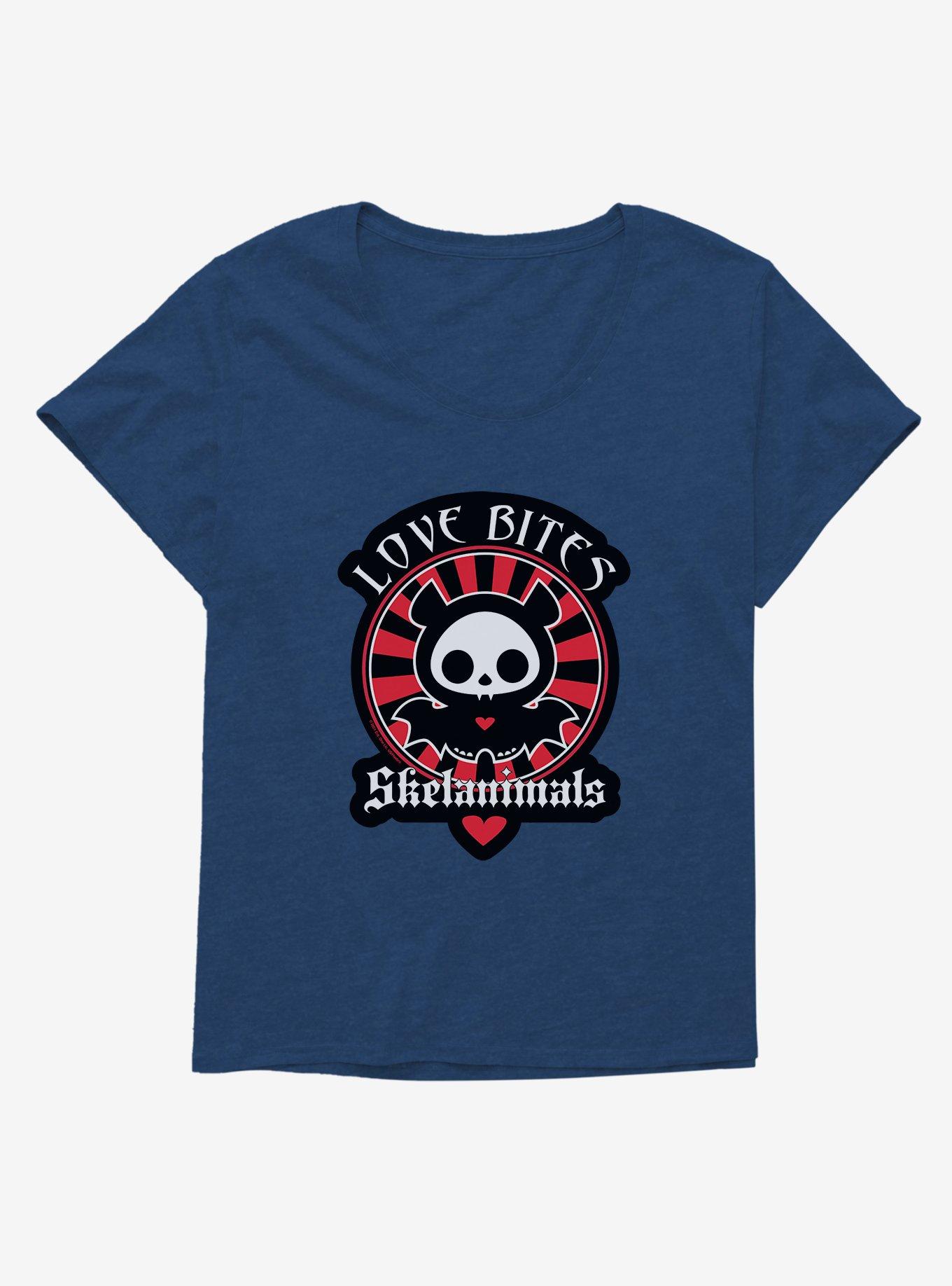 Skelanimals Diego Love Bites Girls T-Shirt Plus