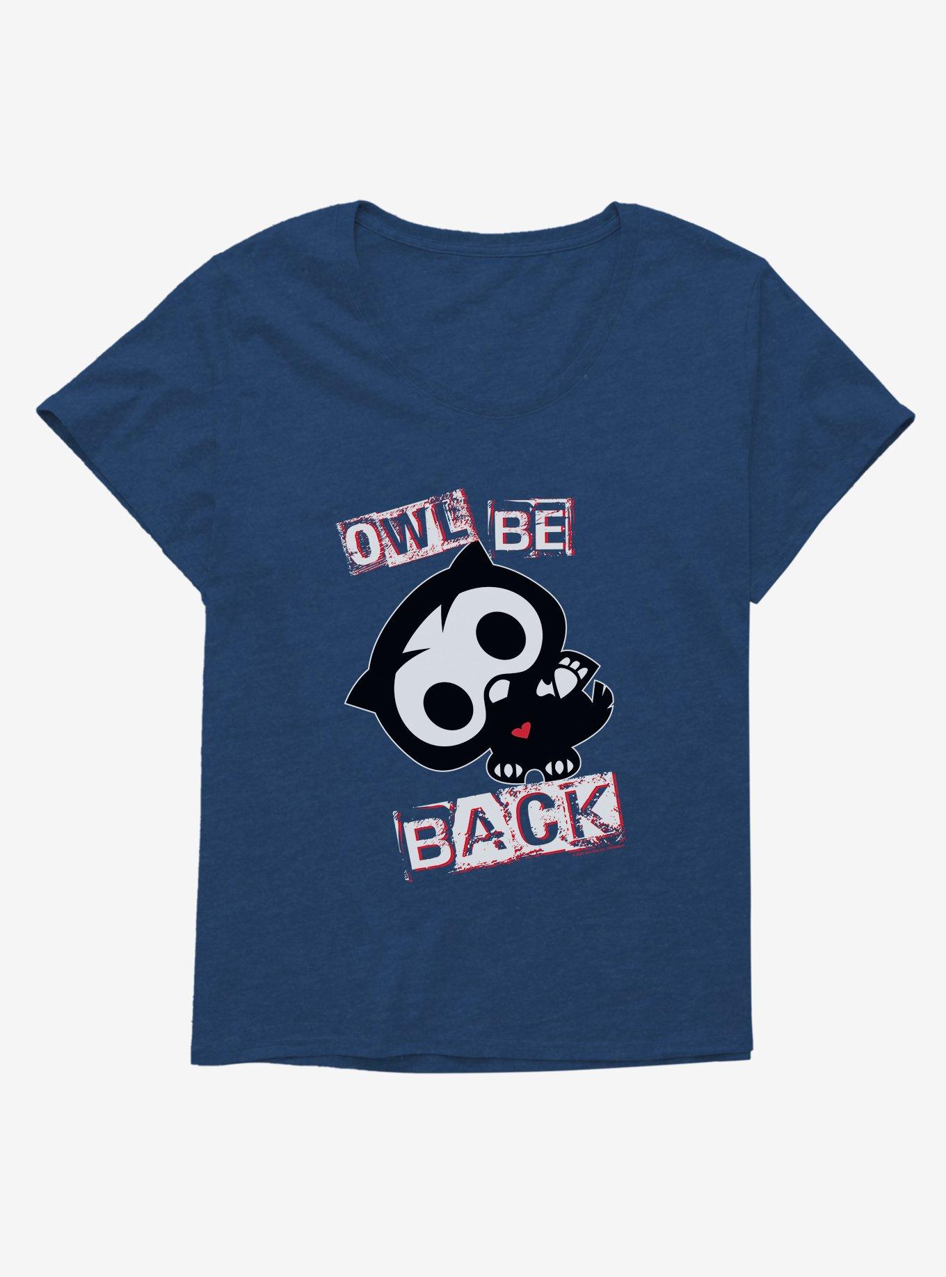 Skelanimals Oliver Owl Be Back Girls T-Shirt Plus