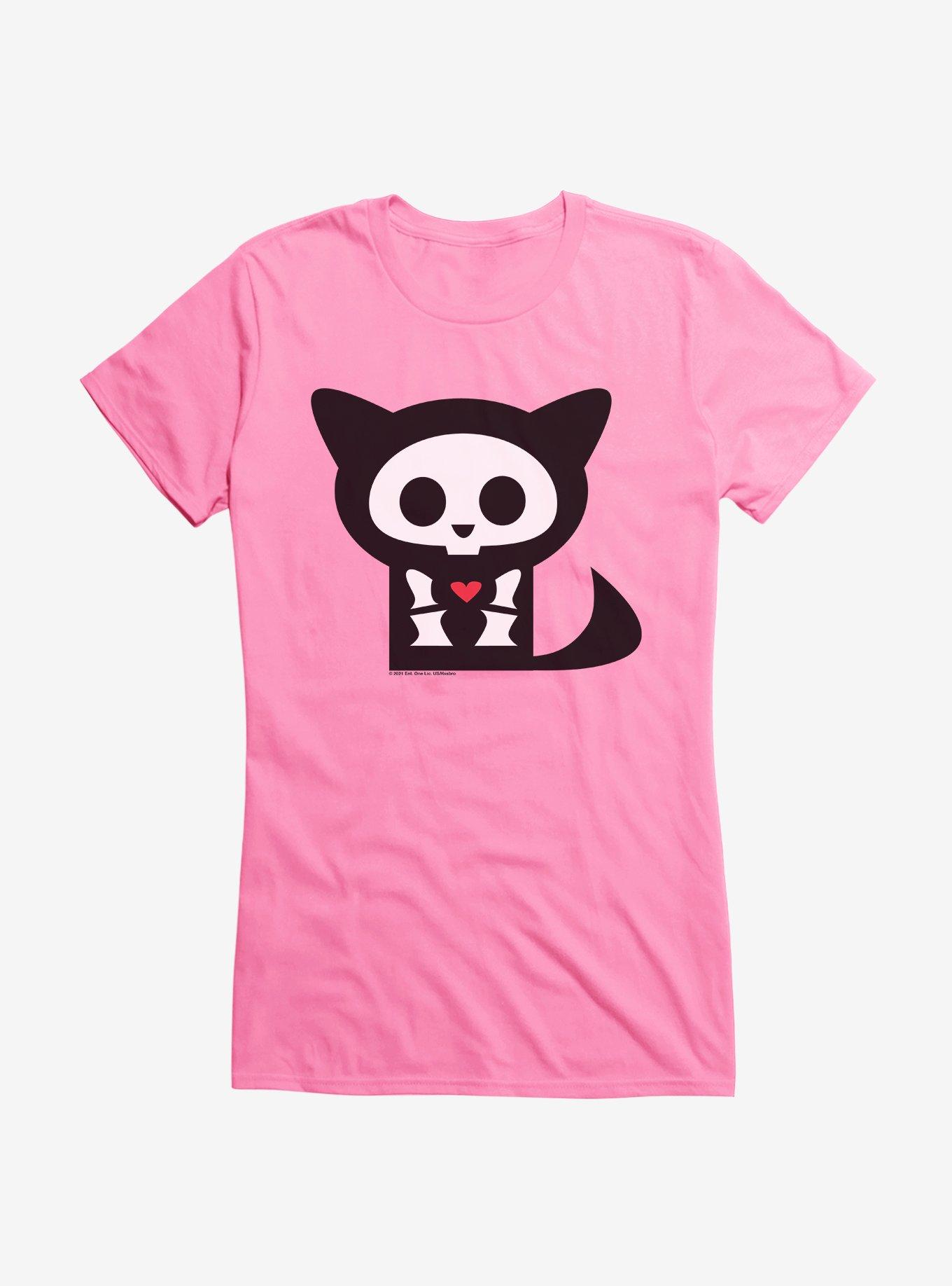 Girls best sale cat shirt