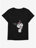 Kuromi Shy Womens T-Shirt Plus Size, , hi-res