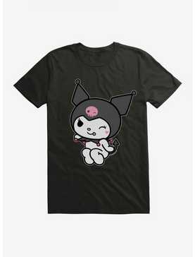 Kuromi Flirty Wink T-Shirt, , hi-res