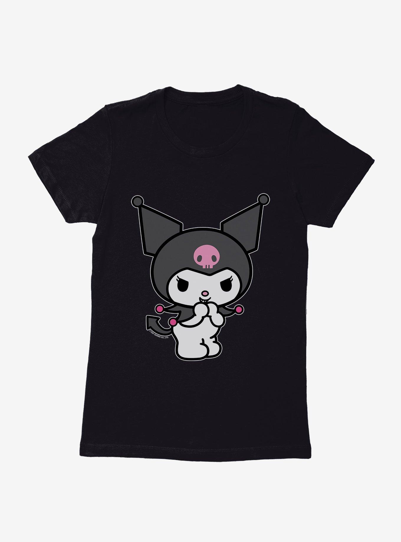 Kuromi Evil Giggle Womens T-Shirt | BoxLunch