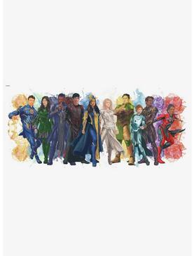 Marvel Eternals Group Giant Wall Decal, , hi-res