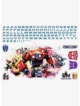 Transformers Alphabet Giant Wall Decals, , hi-res