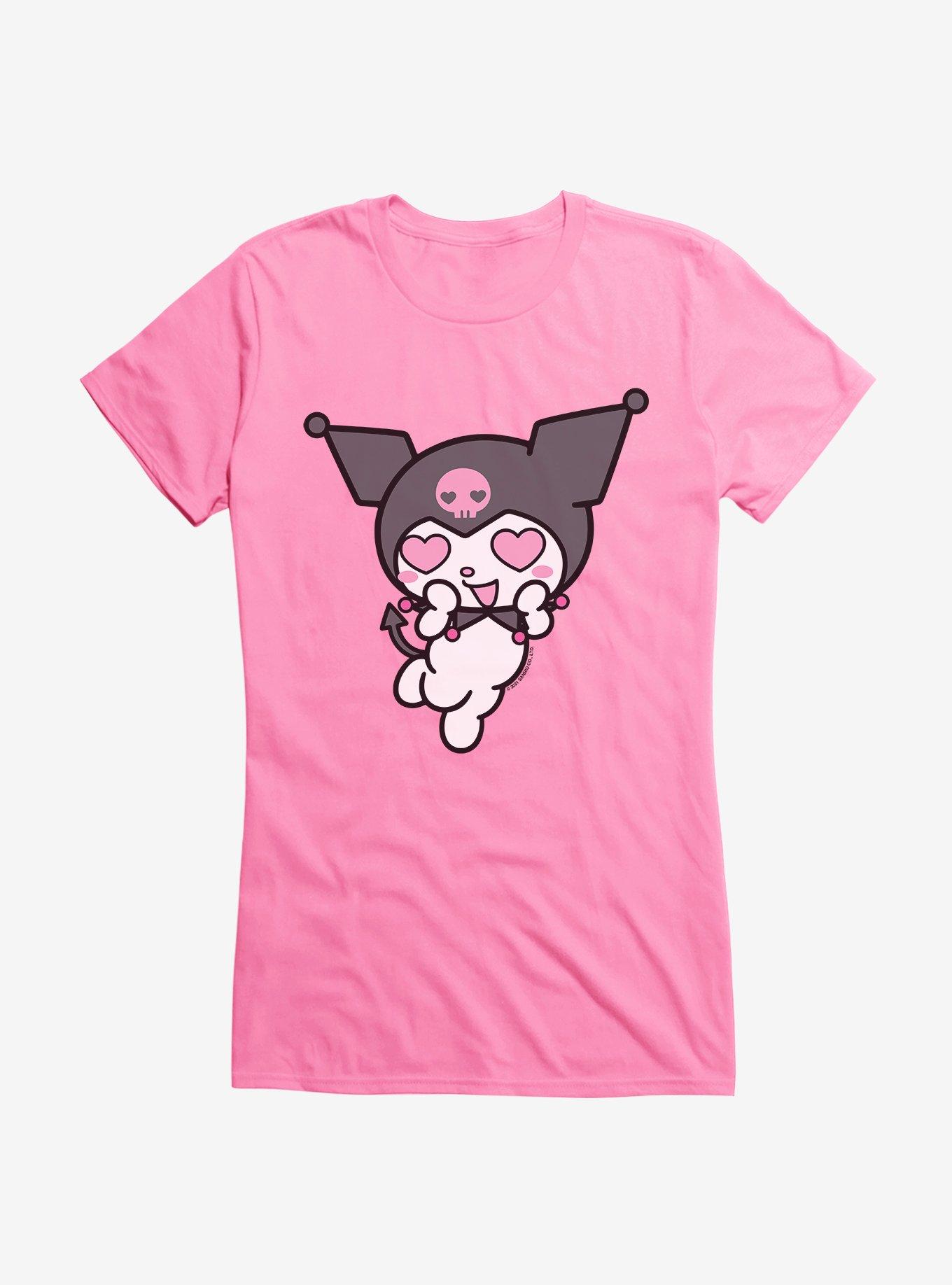 Kuromi Heart Eyes Girls T-Shirt | Hot Topic