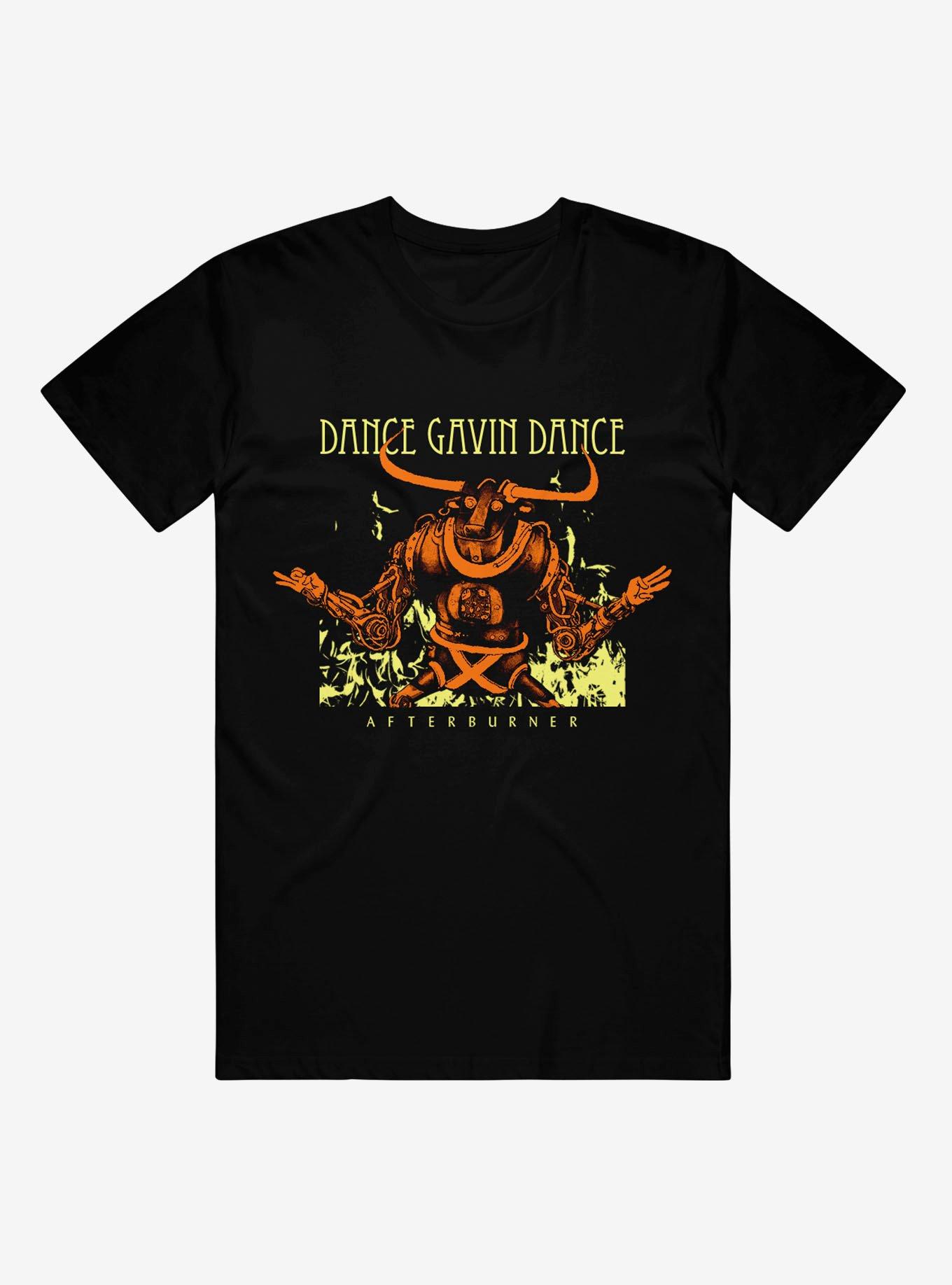 Dance Gavin Dance Afterburner T-Shirt, BLACK, hi-res