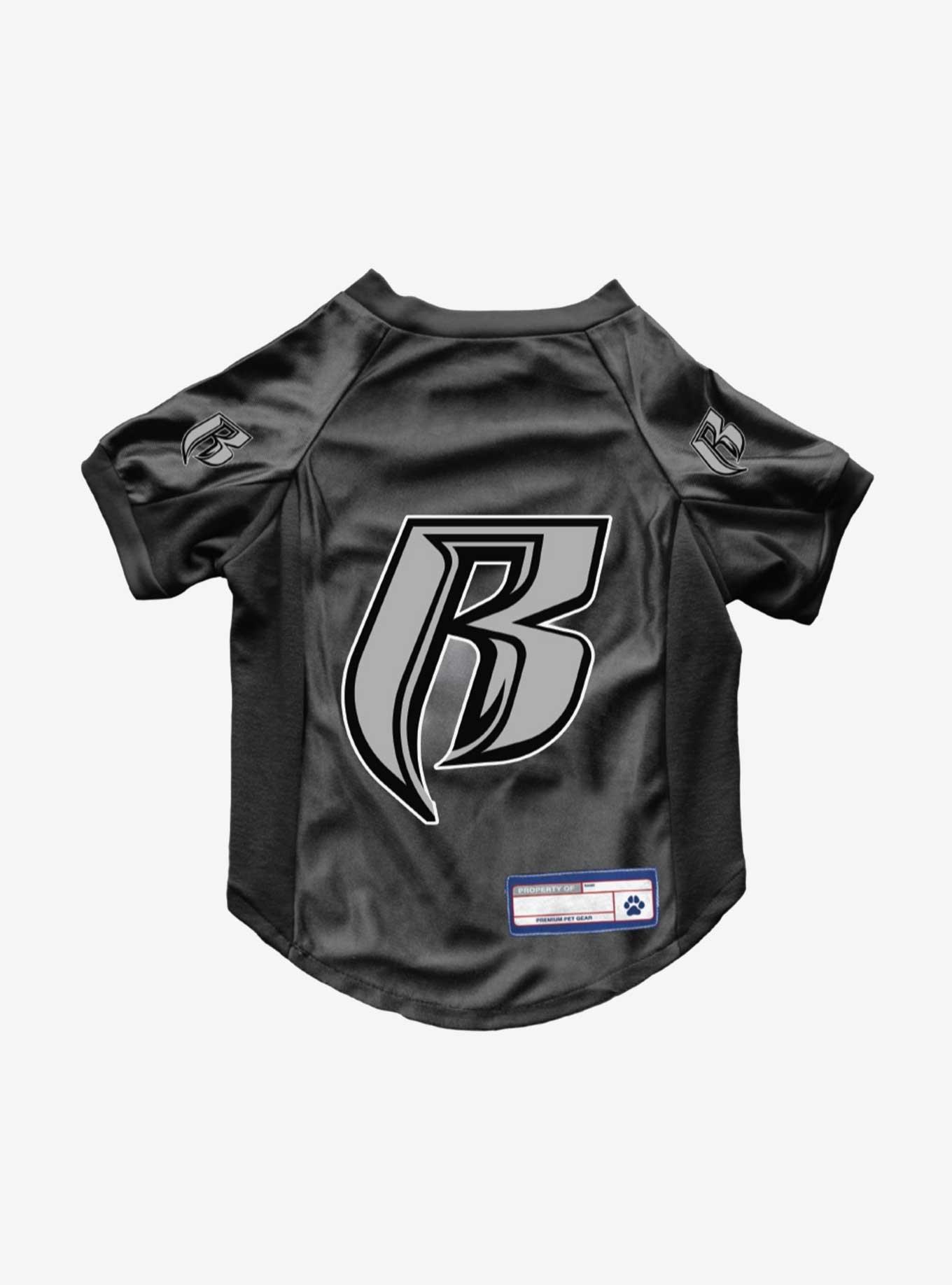 Ruff Ryders x Fresh Pawz Dog Jersey, BLACK, hi-res