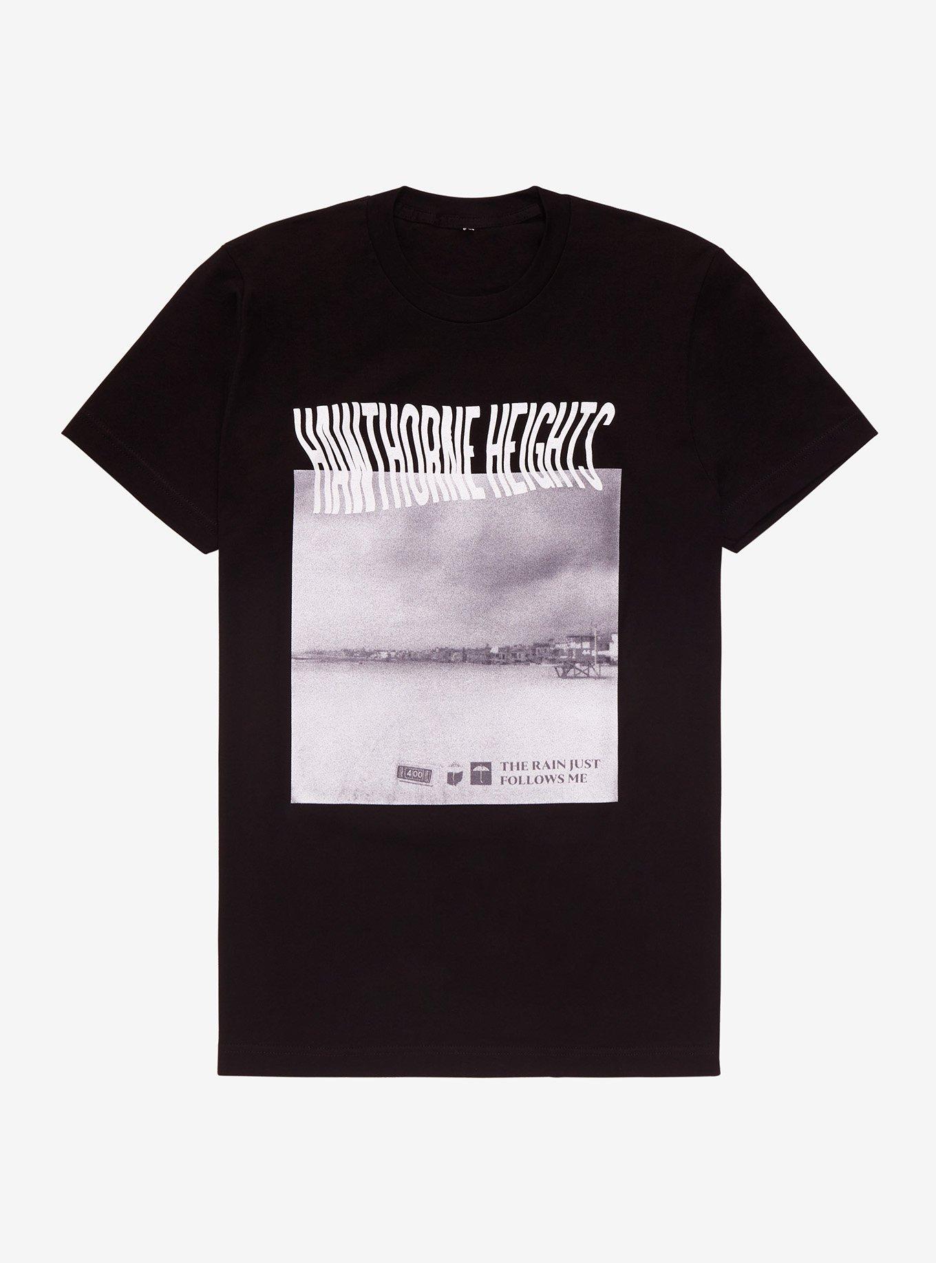 Hawthorne Heights Rain Just Follows Me T-Shirt, BLACK, hi-res