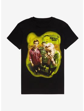 Green Day Neon Group Photo T-Shirt, , hi-res