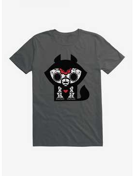 Skelanimals Day of the Dead Pattern Foxy T-Shirt, , hi-res