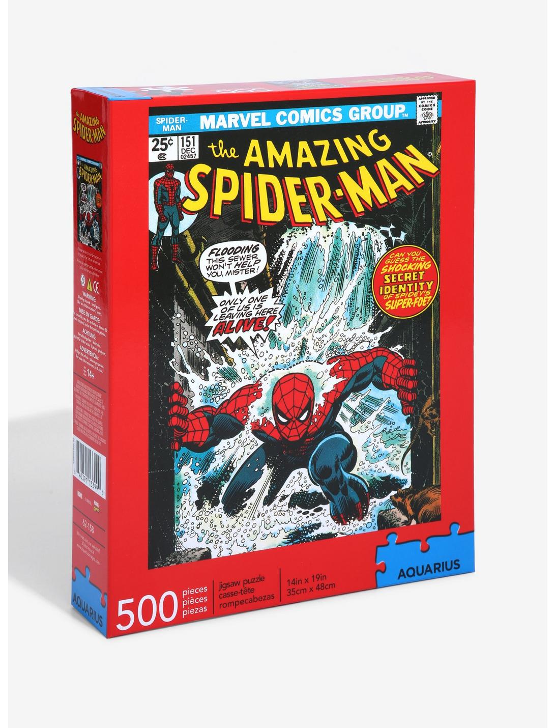 Marvel Spider-Man Comic Cover Puzzle, , hi-res