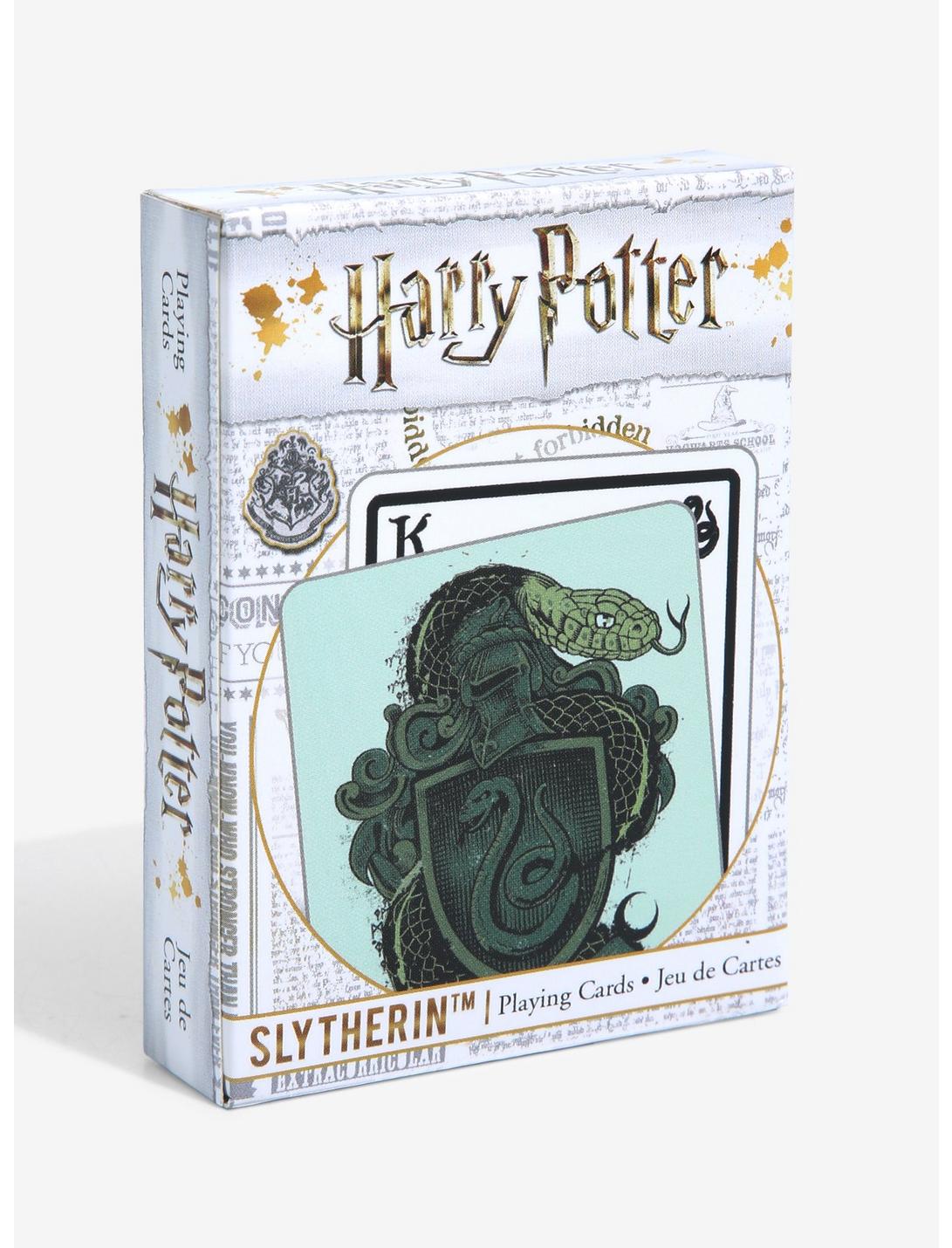 Harry Potter Slytherin Playing Cards, , hi-res