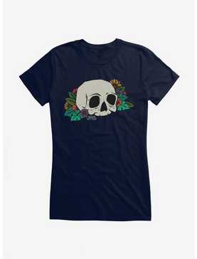HT Creators: Cecelia Hotzler Skull and Flowers Girls T-Shirt, , hi-res