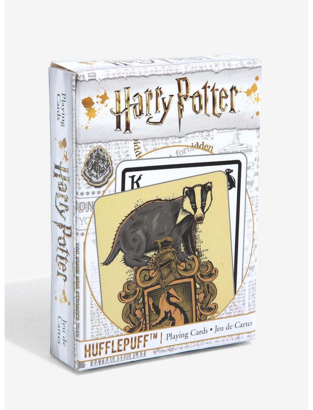 Harry Potter Hufflepuff Playing Cards, , hi-res