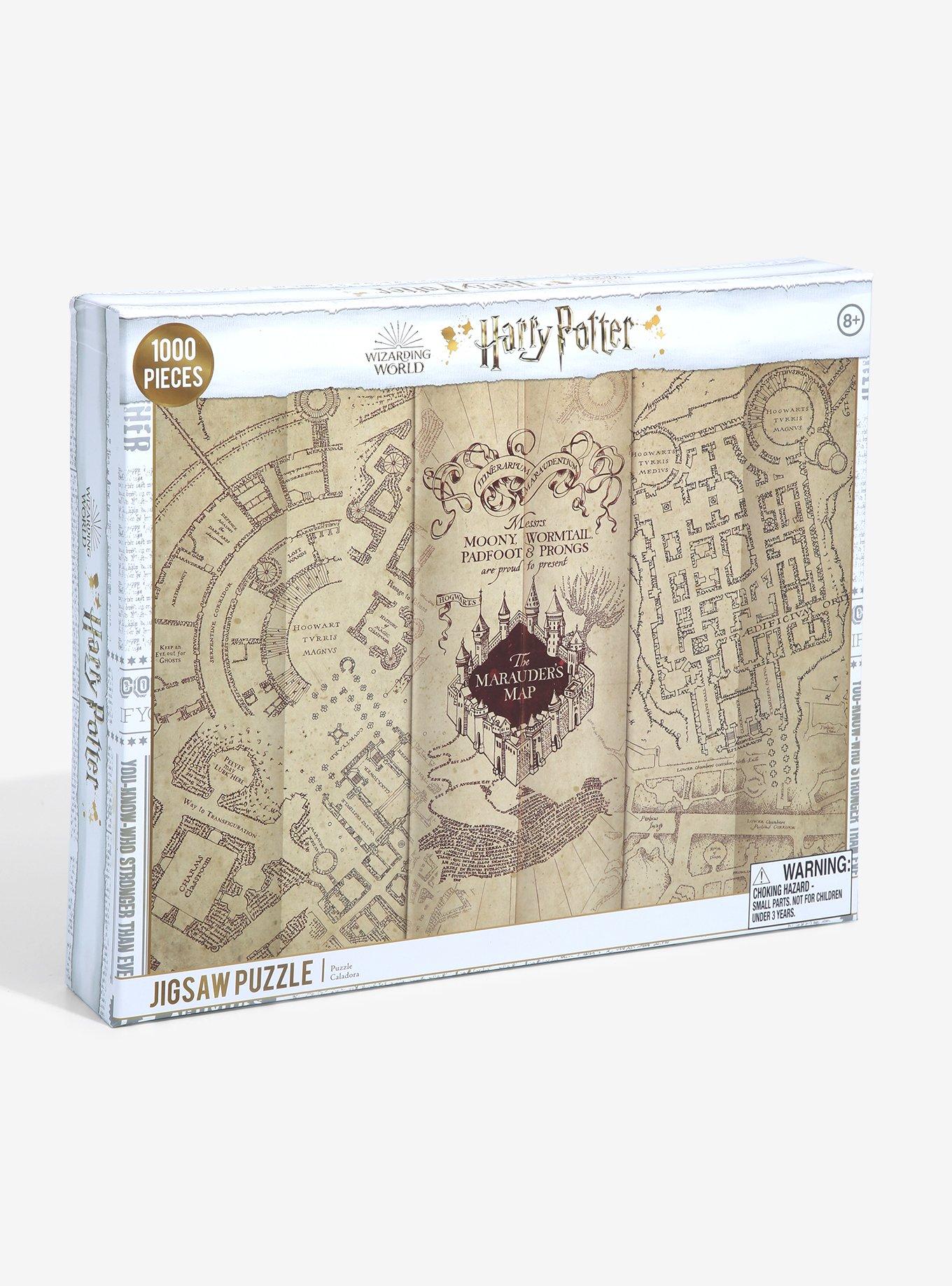 Harry Potter Marauder's Map Puzzle Hot Topic