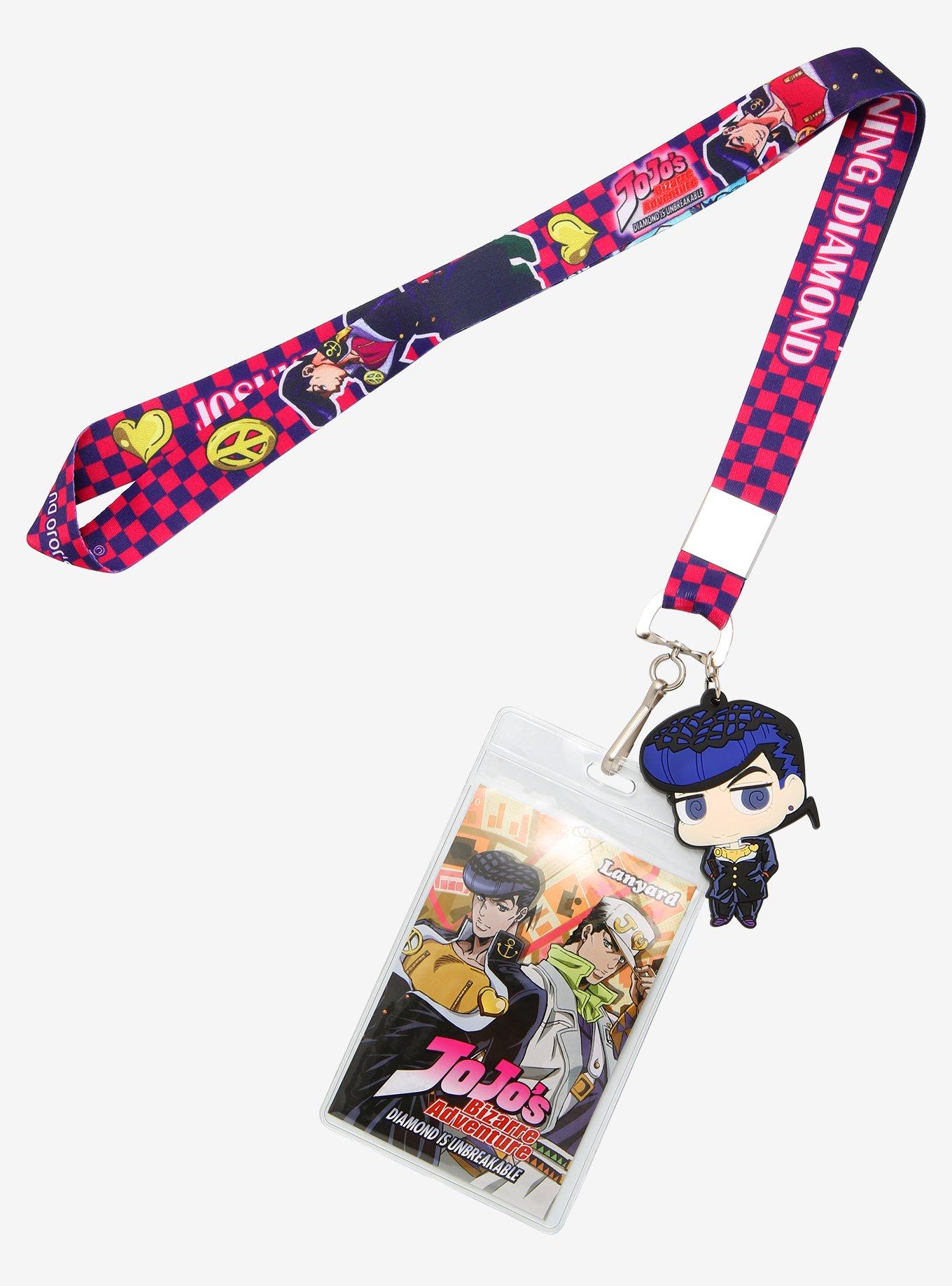 JoJo's Bizarre Adventure Josuke & Shining Diamond Lanyard, , hi-res