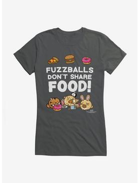 HT Creators: Fuzzballs Don?T Share Girls T-Shirt, , hi-res