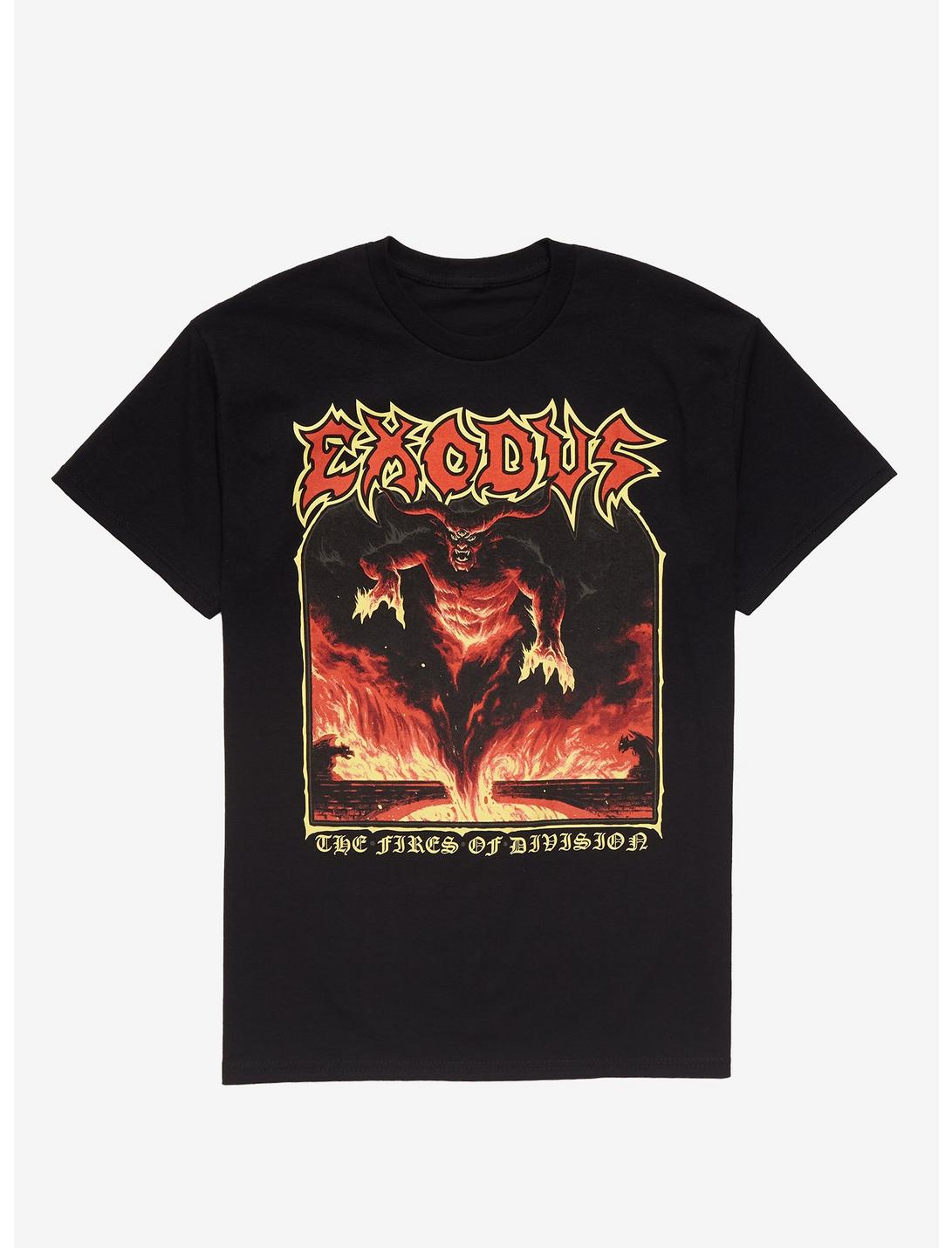 Exodus Fires Of Division T-Shirt | Hot Topic