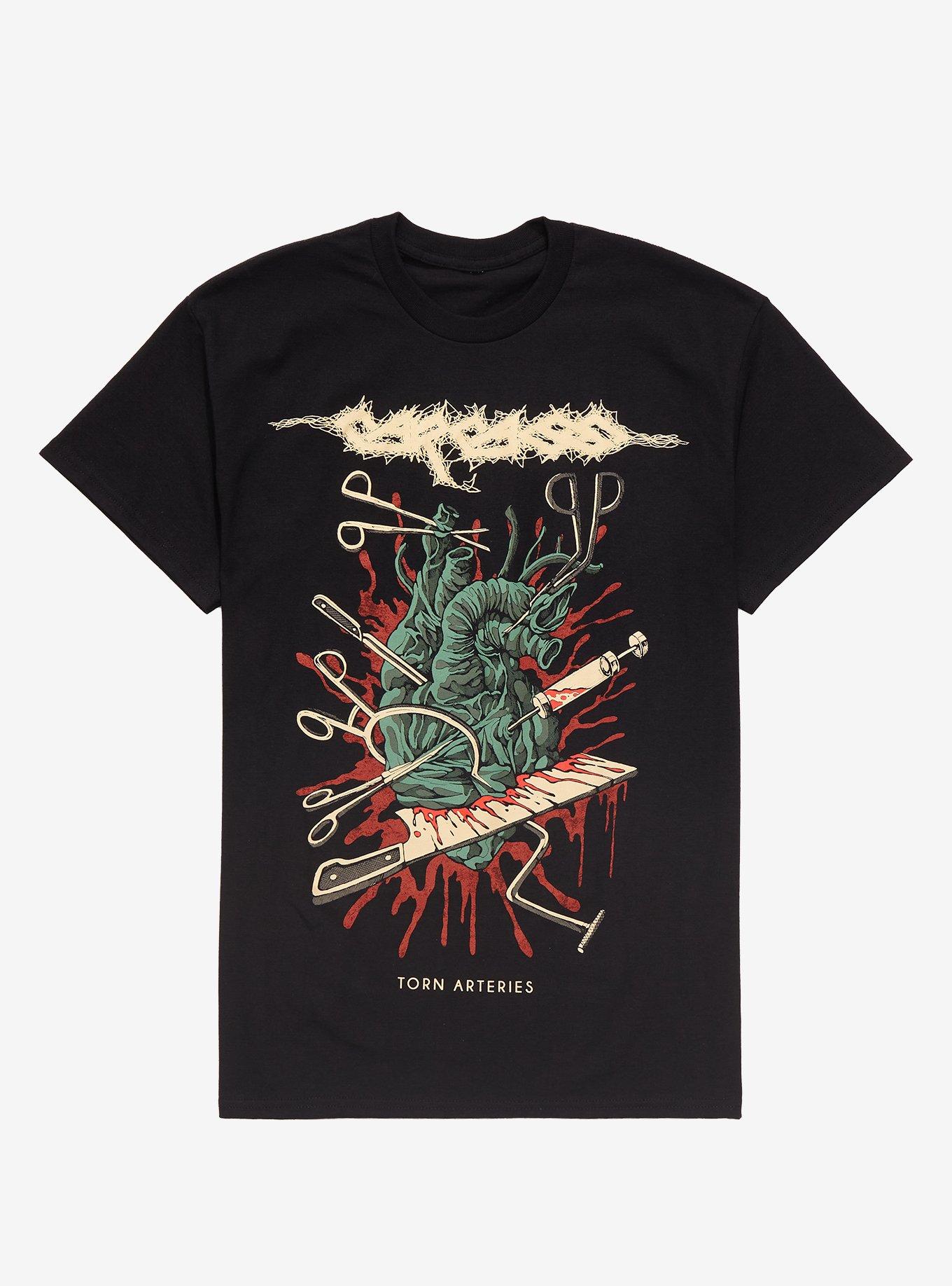 Carcass hotsell t shirt